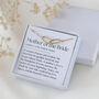 Mother Of The Bride Necklace – Wedding Gift For Mum, Definition Card Jewellery, Sentimental Thank You Gift From Daughter, thumbnail 1 of 7