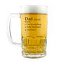Personalised Definition Beer Glass Tankard, thumbnail 4 of 5