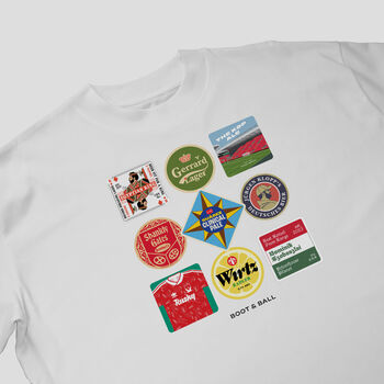 Liverpool Beer Mats Oversized T Shirt, 3 of 10