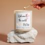 Personalised Baby Girl Candle Gift Box For Her, thumbnail 1 of 6