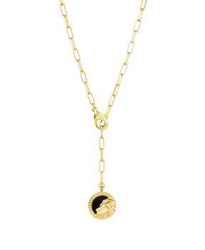 Astral Story Zodiac Sign Necklace Leo, 2 of 3