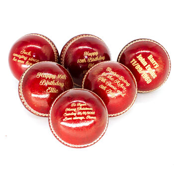 Personalised Cricket Ball, 2 of 7