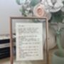 A6 Personalised Custom 1930's Typewriter Print, thumbnail 2 of 5