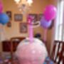 Set Of Six Angel Pink Candy Floss Cup With Straw And Topp, thumbnail 5 of 7