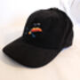 Vintage Toucan Embroidered Corduroy Hat, thumbnail 7 of 7