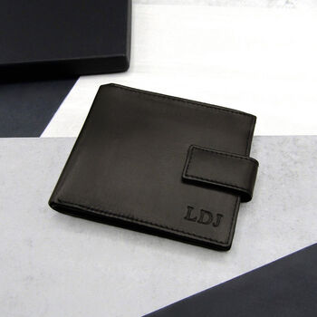 Personalised Men's Leather Rfid Billfold Wallet, 2 of 6