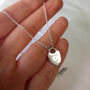Personalised Padlock Heart Necklace, thumbnail 6 of 11