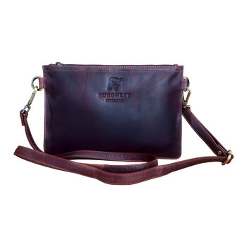 Handmade Real Leather Travel Clutch, 3 of 7