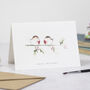 Watercolour Christmas Cards Pack Of Eight, thumbnail 3 of 11