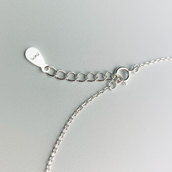 Sterling Silver Daisy Chain Anklet, 3 of 6