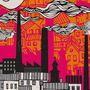 Cottonopolis Manchester Poster Print, thumbnail 4 of 4