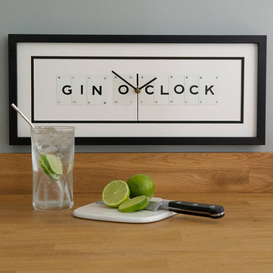 Gin O Clock Frame Clock, 1 of 7