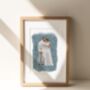 Personalised Watercolour First Dance Wedding Print, thumbnail 3 of 4