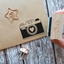Retro Camera Rubber Stamp, thumbnail 1 of 2