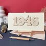 Personalised 80th Birthday 1946 Year Card, thumbnail 7 of 11