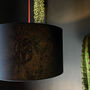 Dust Deadly Night Shade Lampshade In Deep Space Navy, thumbnail 2 of 5