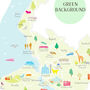 Map Of Merseyside Art Print, thumbnail 4 of 9