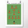 Luton Town The Champions 18/19 Poster, thumbnail 2 of 8
