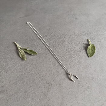 Wishbone Necklace, 2 of 2