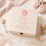 Personalised Baby Girl Keepsake Box, thumbnail 1 of 4