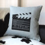 Personalised Film Clapperboard Cushion, thumbnail 2 of 4