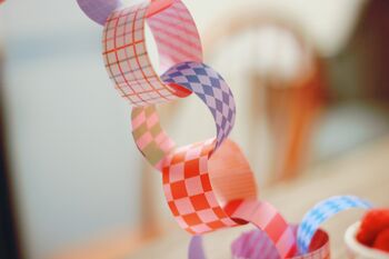 Block Party | Colourful Paper Chain Kit, 3 of 12