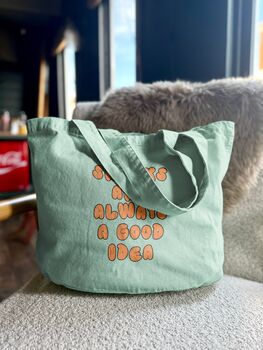 Snacks Are Always A Good Idea | Tote Bag, 2 of 2