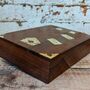 Wooden Multi Mixed Game Set Domino Dice Playing Cards, thumbnail 5 of 7