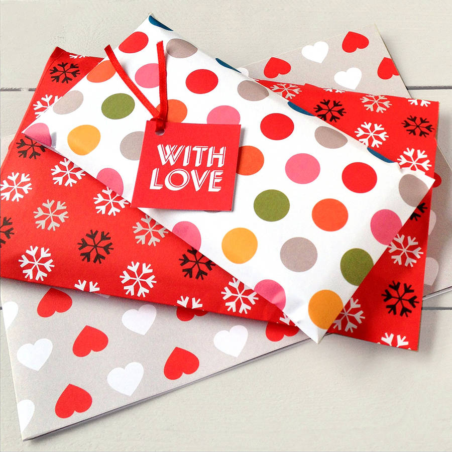 Make Your Own Valentines Day Wrapping Paper - Easy Peasy and Fun