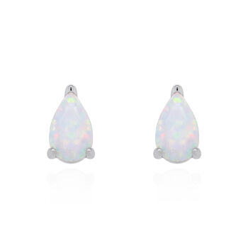 Clara Opal Stud Earrings, 3 of 6