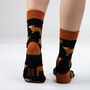 Bamboo Socks | Highland Cow Socks | Farm Animal, thumbnail 2 of 3