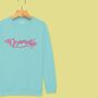 'Dramatic' Sweatshirt Jumper For Girls And Boys, thumbnail 2 of 12