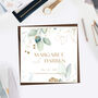Eucalyptus Personalised Wedding Card, thumbnail 6 of 6