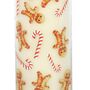 Candy Cane Warm Gingerbread Tube Candle, thumbnail 2 of 2
