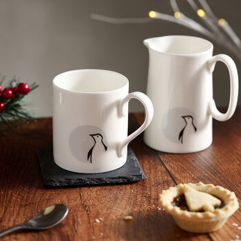 Penguin In The Window Mug, Fine Bone China, 6 of 7