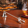 Silver Stag Head Candle Snuffer Gift, thumbnail 1 of 7