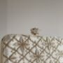 Jordan Cream Embroidered Purse In A Gift Box, thumbnail 9 of 9
