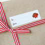 Robin And Snowflake Christmas Gift Labels, thumbnail 1 of 5