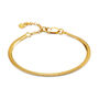 Gold Vermeil Snake Chain Bracelet, thumbnail 1 of 2