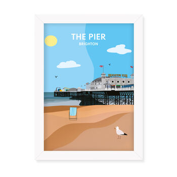 The Pier Brighton Framed Print, 5 of 6