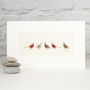 Five Game Birds Hand Finished Art Print, thumbnail 1 of 7