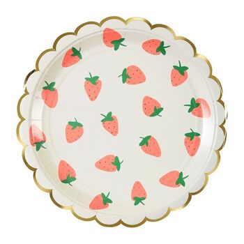 Strawberry Paper Plates, 2 of 2
