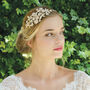 Silver Or Gold Plated Boho Fairytale Bridal Headband, thumbnail 10 of 12