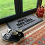 Personalised ‘Man Shed’ Internal Doormat, thumbnail 2 of 4