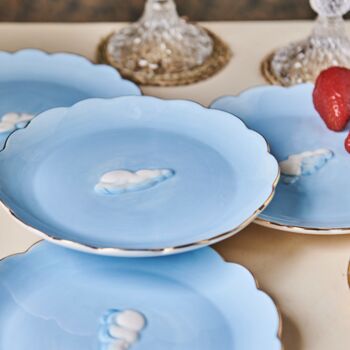 Cloud China Plate Set Of Four, 3 of 5