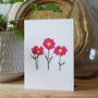 'Cosmos' Greetings Card, thumbnail 1 of 4