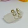 Green Amethyst Sterling Silver Earrings, thumbnail 8 of 8