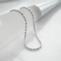 Sterling Silver Rope Chain Necklace, thumbnail 4 of 7