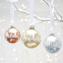 Personalised Glitter Bauble, thumbnail 2 of 4