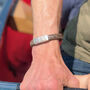 Men's Personalised Woven Leather Bracelet, thumbnail 2 of 11